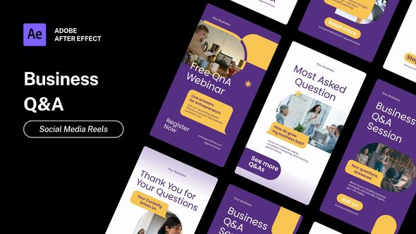 Photo of Reels – Business Q&A – Videohive 61744329