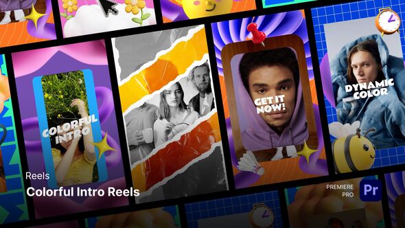 Photo of Reels – Colorful Intro Reels – Videohive 61554352