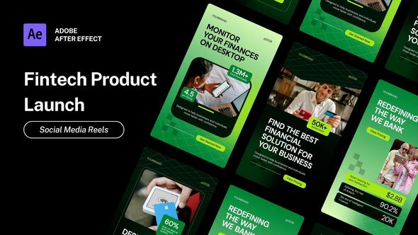 Photo of Reels – Fintech Product Launch – Videohive 61975166