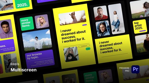Photo of Reels – Multiscreen – Videohive 61901311