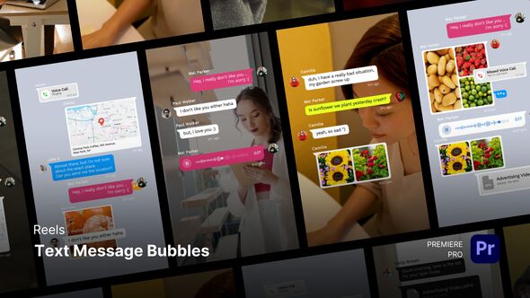 Photo of Reels – Text Message Bubbles – Videohive 61664599