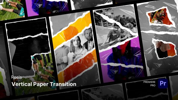 Photo of Reels – Vertical Paper Transition – Videohive 61537102