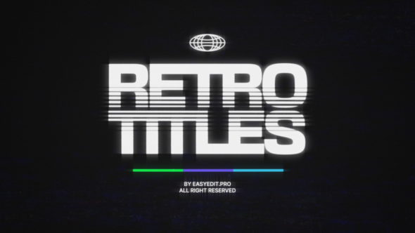 Photo of Retro Titles | DR – Videohive 61579517
