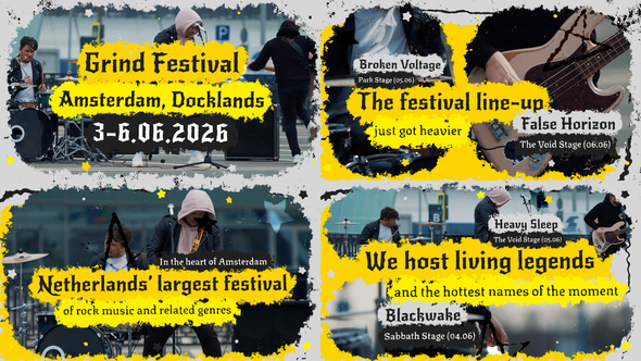 Photo of Rock Music Event Promo | Concert & Festival Opener – Videohive 61599489