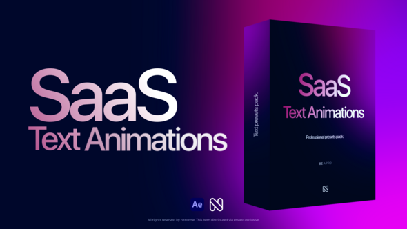 Photo of SaaS Text Animation – Videohive 62023479