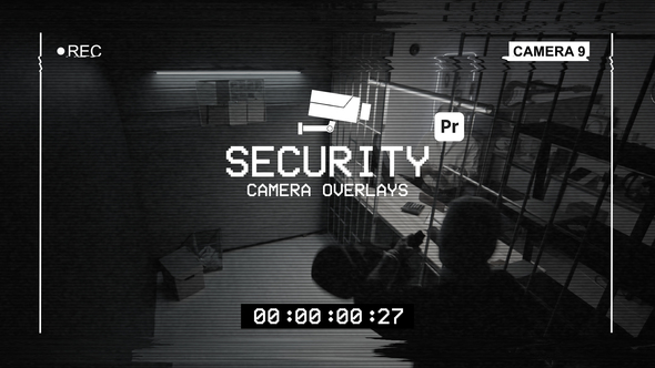 Photo of Security Camera Overlays For Premiere Pro (CCTV, Night Vision, Thermal, Body Cam) – Videohive 57225933