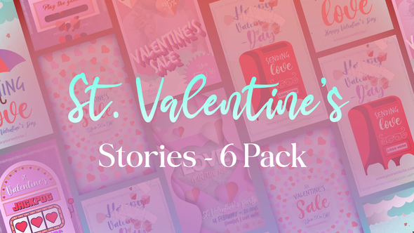 Photo of Six Valentine’s Day Stories – Videohive 61799812