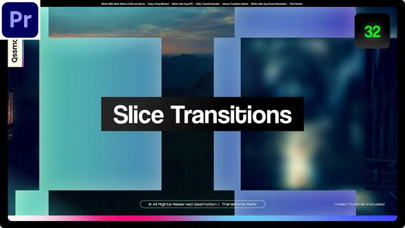 Photo of Slice Transitions Pack For Premiere Pro – Videohive 47986666