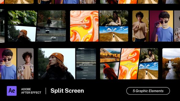 Photo of Split Screen Transition – Videohive 61104149