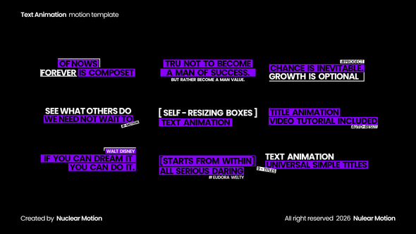 Photo of Text Animation – Videohive 62058291