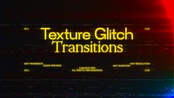 Photo of Texture Glitch Transitions | DR – Videohive 61989417