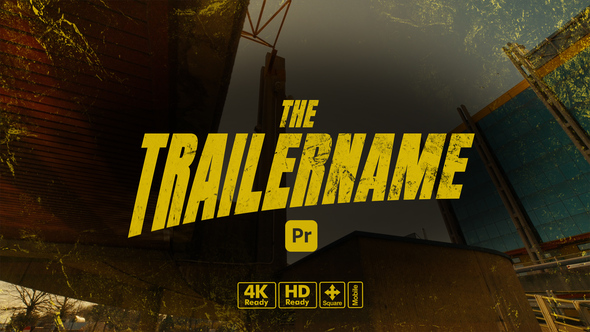 Photo of Trailer Titles Stretch for Premiere Pro – Cinematic Elastic Distortion Film Trailer Template – Videohive 57413298