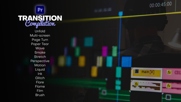 Photo of Transition Compilation for Premiere Pro | 16 Categories of Seamless Transitions (MOGRT) – Videohive 44157217
