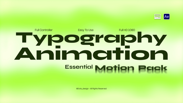Photo of Typography Animation – Videohive 61901072
