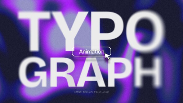 Photo of Typography Animation – Videohive 61957189