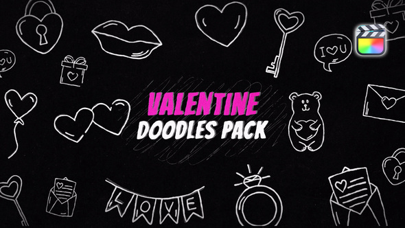 Photo of Valentine Doodles Pack – FCPX – Videohive 61575220