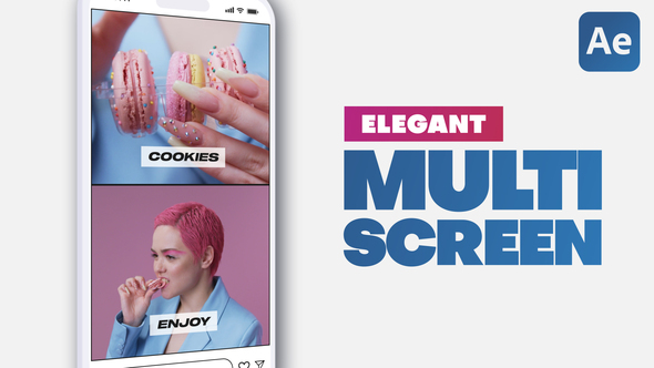 Photo of Vertical Elegant Multi Screen | Split Screen – Videohive 61540972