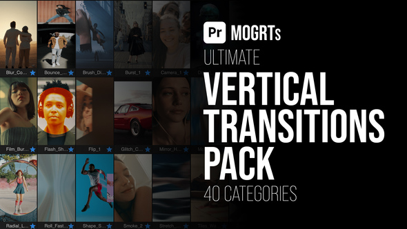 Photo of Vertical Transitions Pack MOGRTs – Dynamic Seamless Transition Effects Collection – Videohive 56966115