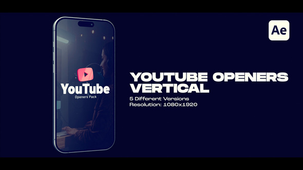 Photo of Vertical Youtube Openers – Videohive 61627601