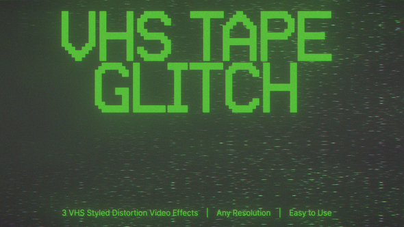 Photo of VHS Tape Glitch | DR – Videohive 61578947