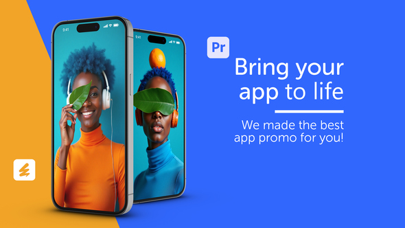 Photo of Phone Mockup App Promo Template for Premiere Pro — 4K, Dynamic Island Color Controls – Videohive 57901698