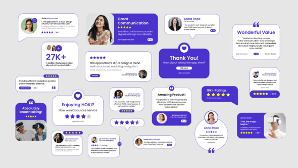 Photo of 20 Animated Testimonial Lower Thirds 02 – Videohive 62310284