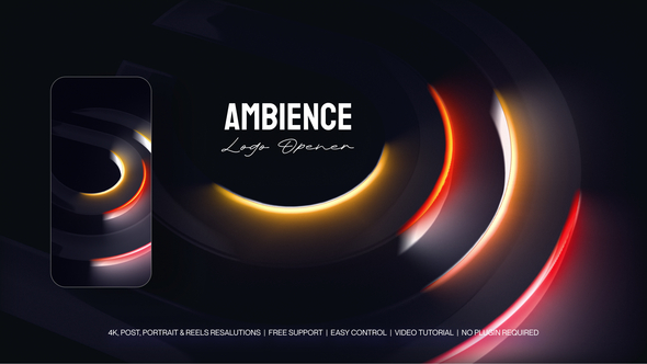 Photo of 3D Ambience Logo – Videohive 62313687