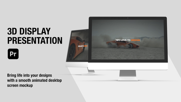 Photo of 3D Display Presentation — Desktop Screen Mockup in 3840 Pixels for Premiere Pro – Videohive 62205104