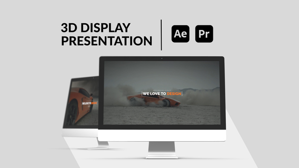 Photo of 3D Display Presentation — Desktop Screen Mockup in 3840 Pixels for After Effects & Premiere Pro – Videohive 51846435
