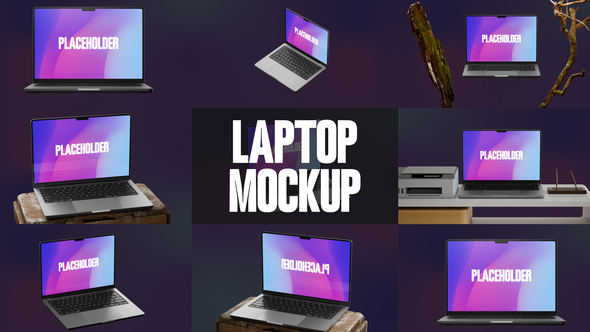 Photo of 3D Laptop Mockup – Videohive 62335715