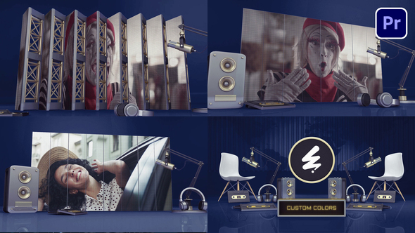 Photo of 3D Podcast Opener – Videohive 62472636