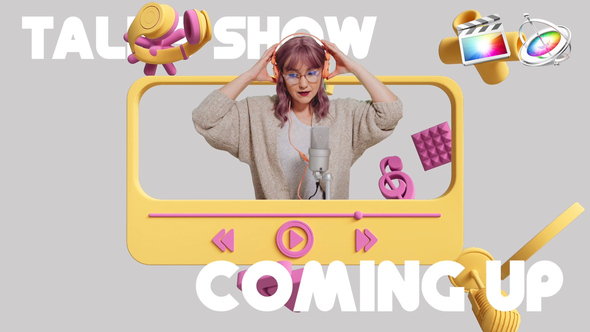 Photo of 3D Podcast Studio Intro – Videohive 62156756