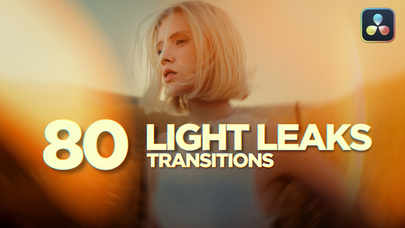 Photo of 80 Light Leaks Transitions for DaVinci Resolve – Videohive 62135469