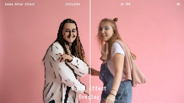 Photo of 8-Bit Effect Overlay – Videohive 62260754