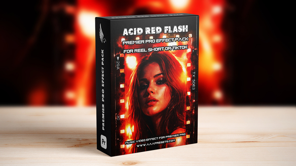 Photo of Acid Red Cinematic Flash Fast Transitions for Premiere Pro for Reels, Shorts & TikTok – Videohive 62173399