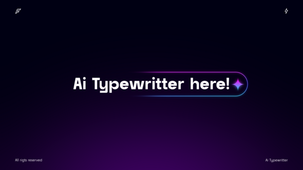 Photo of Ai Typewriter – PP – Videohive 62189724