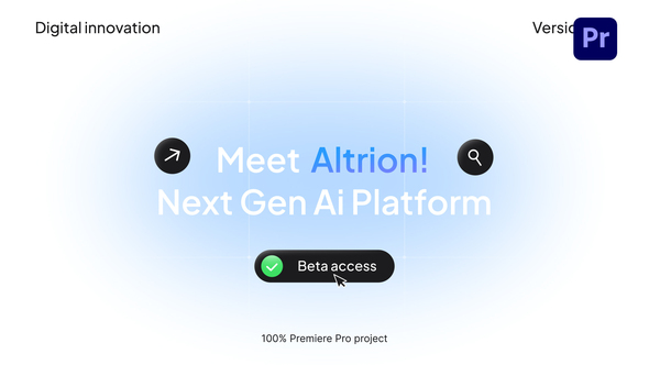 Photo of Altrion Ai Promo for Premiere Pro – Videohive 62349884