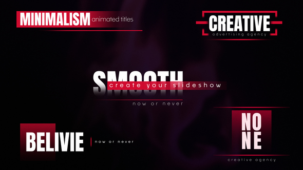 Photo of Animated Titles – Videohive 62518022