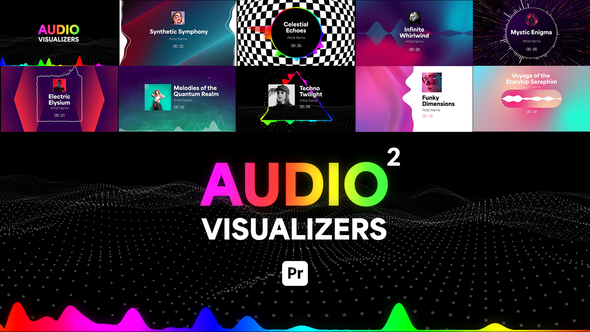 Photo of Audio Visualizers Pack 2 for Premiere Pro – Music Spectrum Audio React Motion Graphics Pack – Videohive 49661056