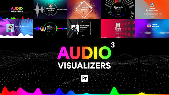 Photo of Audio Visualizers Pack 3 for Premiere Pro – Music Spectrum Audio React Motion Graphics Pack – Videohive 49661072