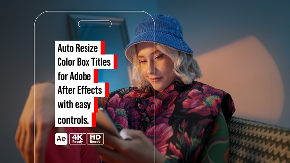 Photo of Auto Resize Color Box Titles – Dynamic Responsive Text Box Animation Template – Videohive 50744444