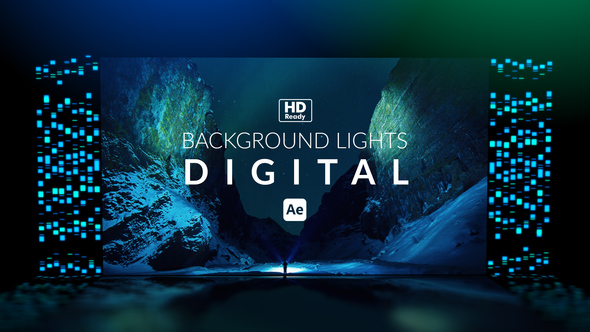 Photo of Background Lights Digital – Futuristic Tech Glow Motion Animation Pack – Videohive 53921839