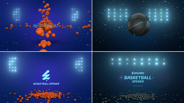 Photo of Basketball Opener – Videohive 62069452