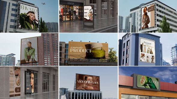 Photo of Billboard Mockup MOGRT – Videohive 62391287