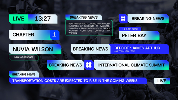 Photo of Broadcast Lower Third – Videohive 62335751