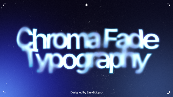 Photo of Chroma Fade Typography | DR – Videohive 62291221