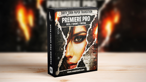Photo of Cinematic Grunge Torn Paper Transitions for Premiere Pro for Reels, Shorts & TikTok – Videohive 62424703
