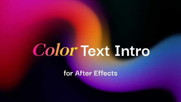 Photo of Text Animation Typography Gradients – Videohive 56382288