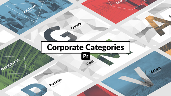 Photo of Corporate Categories for Premiere Pro – Clean Business Section Divider Animation Template – Videohive 51671186