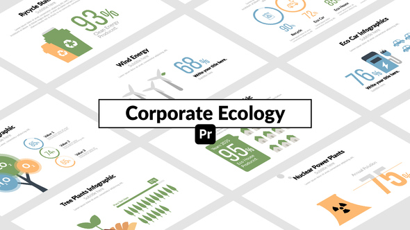 Photo of Corporate Ecology for Premiere Pro – Green Energy Sustainability Presentation Animation Template – Videohive 51669490